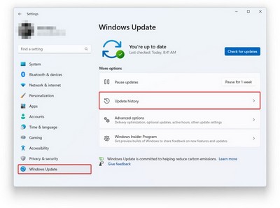 Win11 22H2怎么卸载更新补丁 卸载更新补丁的方法