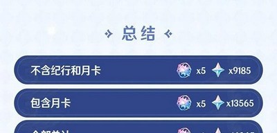 原神2.8版本是如何获取原石的 原石获取数量统计
