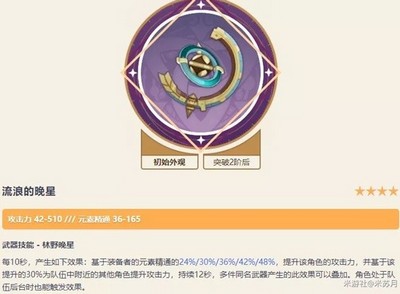原神流浪的晚星适合谁 流浪的晚星详细攻略分享