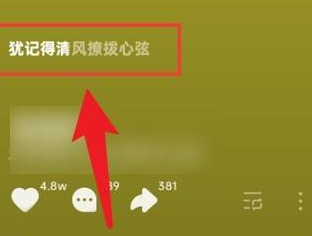 汽水音乐如何看歌词 看歌词的具体操作介绍