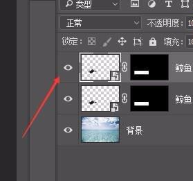 浮出水面的鲸鱼怎么做? ps合成鲸鱼浮在水面效果的技巧