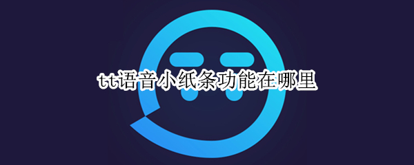 tt语音怎么发送小纸条 发送小纸条操作方法一览